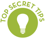 top secret icon flat design